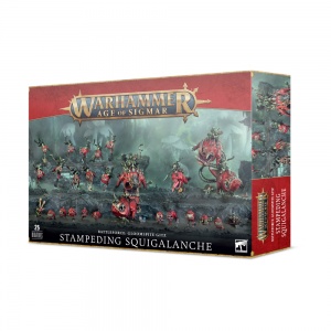 Gloomspite Gitz: Stampeding Squigalanche