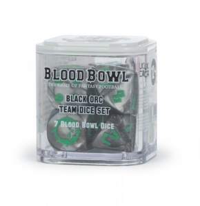 Blood Bowl: Black Orc Team Dice Set