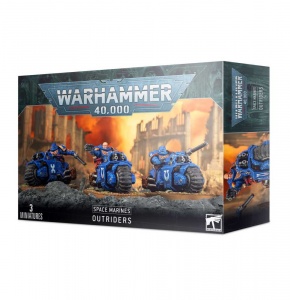Space Marines: Outriders (Box damaged)