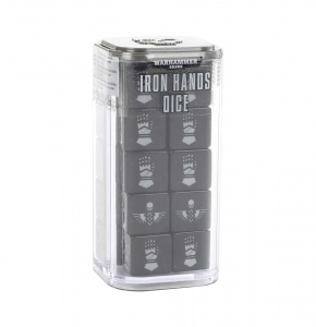 Iron Hands Dice Set (Lid broken)