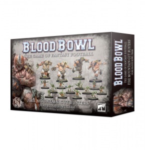 Blood Bowl: Fire Mountain Gut Busters Team (Ogres)