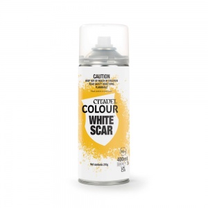 White Scar Spray Paint