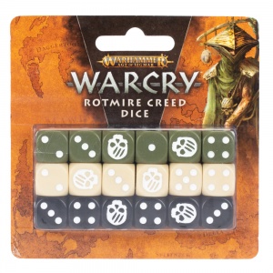 Warcry: Rotmire Creed Dice