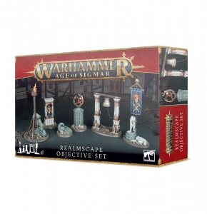 Age Of Sigmar Realmscape: Objective Set (Box damaged)