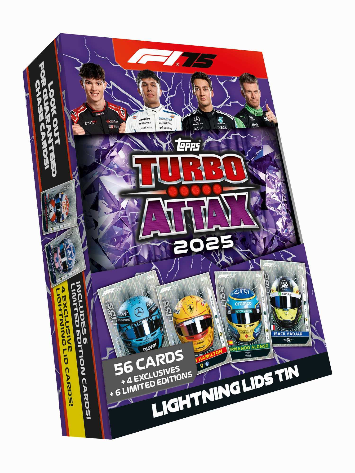F1 Turbo Attax 2025 Mega Tins