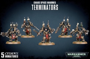 Chaos Space Marines: Terminators