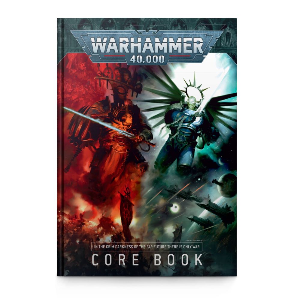 Warhammer 40k Rulebook (9th Edition) (Damaged)