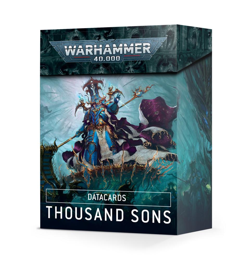 Datacards: Thousand Sons (9th Edition)