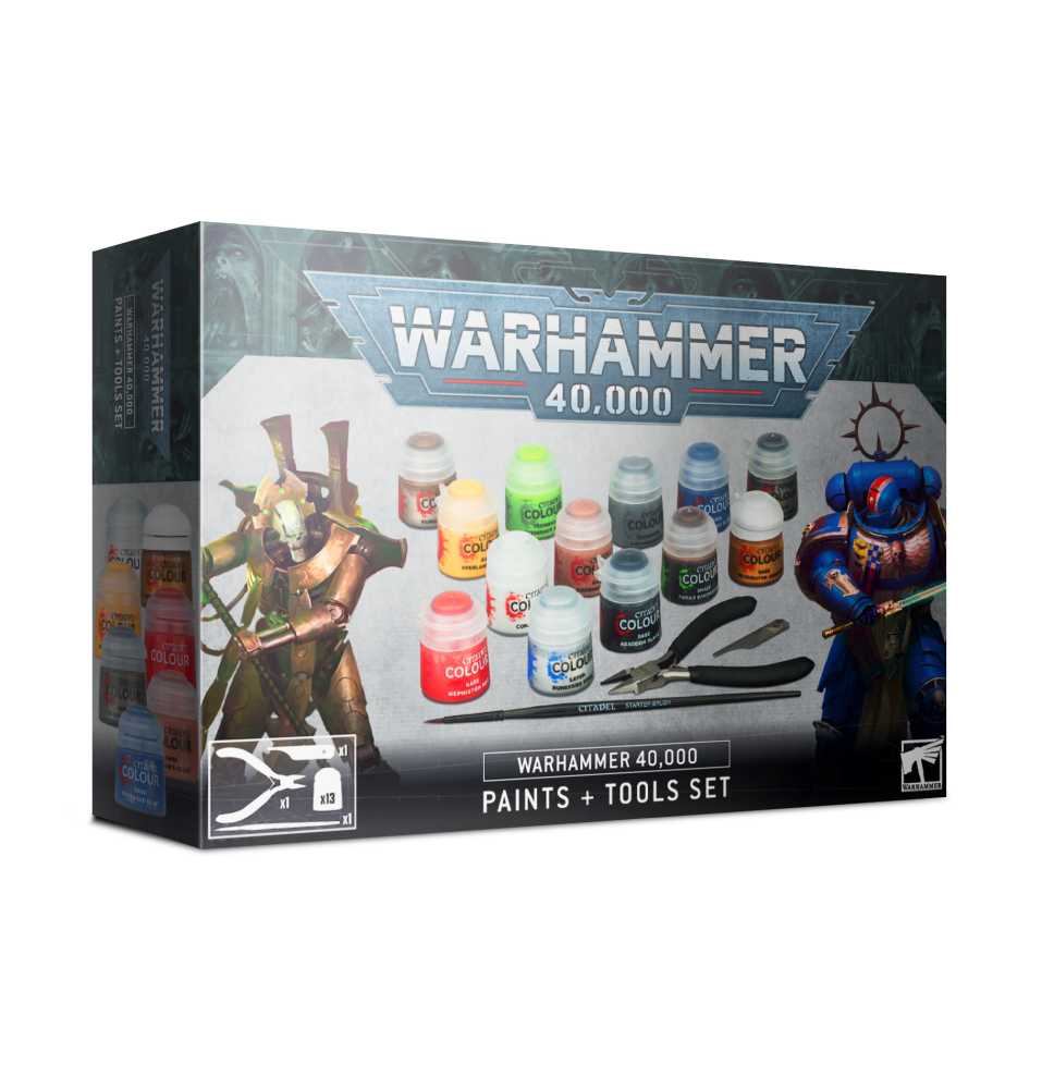 Warhammer 40000: Paints & Tools