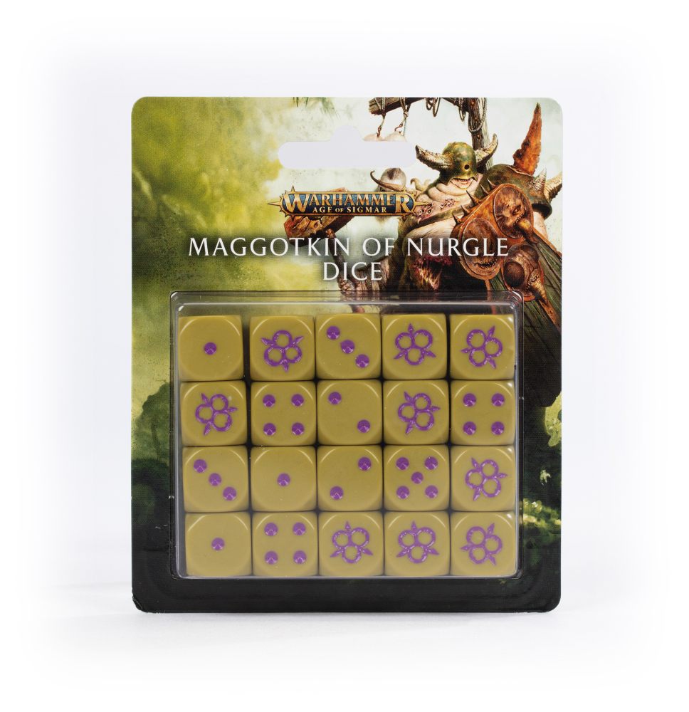 Age Of Sigmar: Maggotkin Of Nurgle Dice