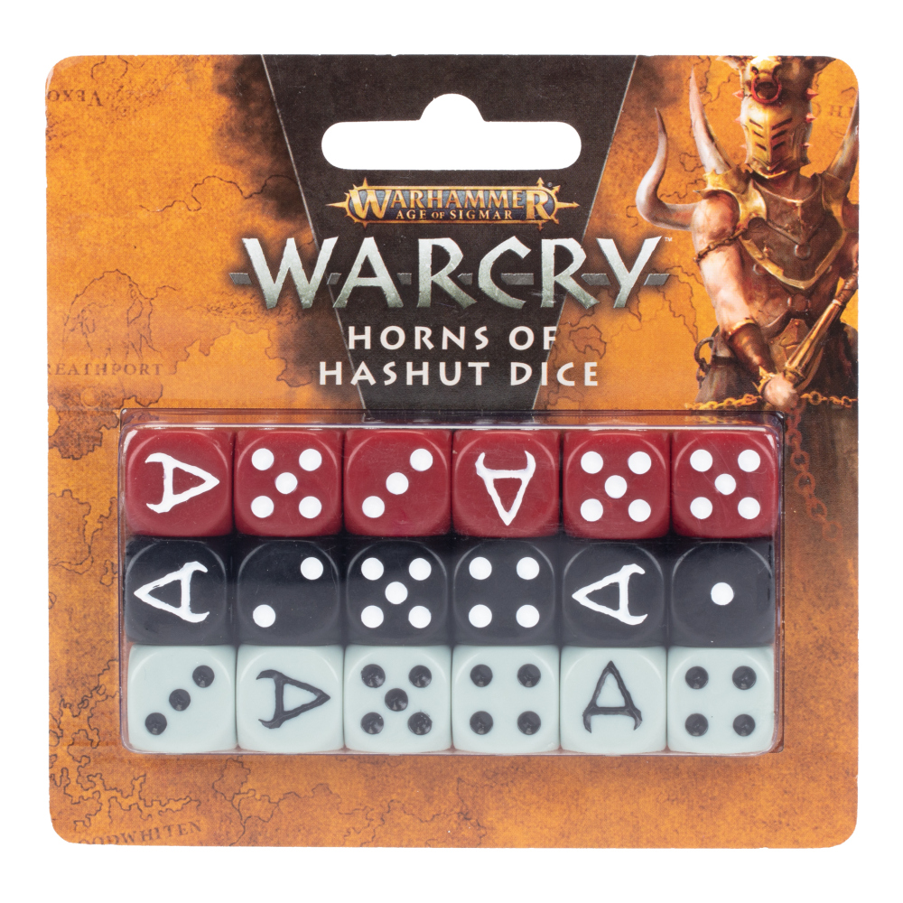 Warcry: Horns Of Hashut Dice