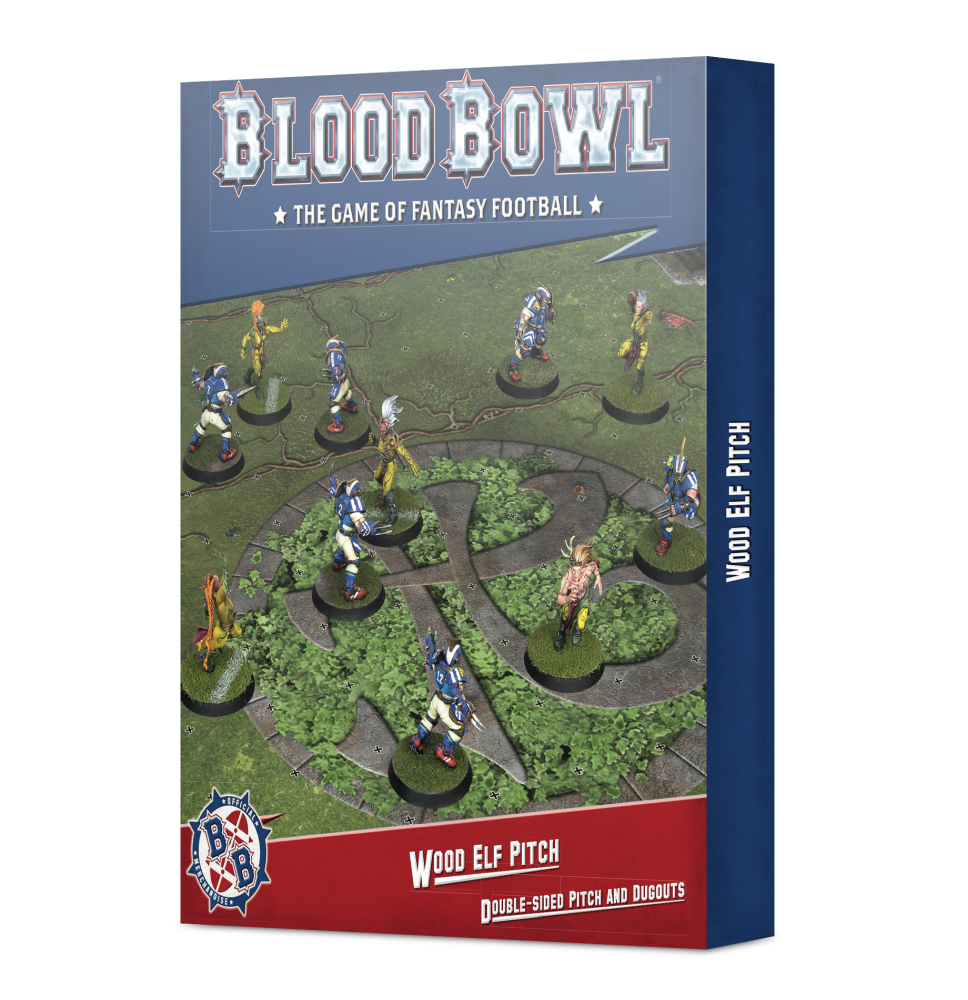 Blood Bowl: Wood Elves Pitch & Dugouts