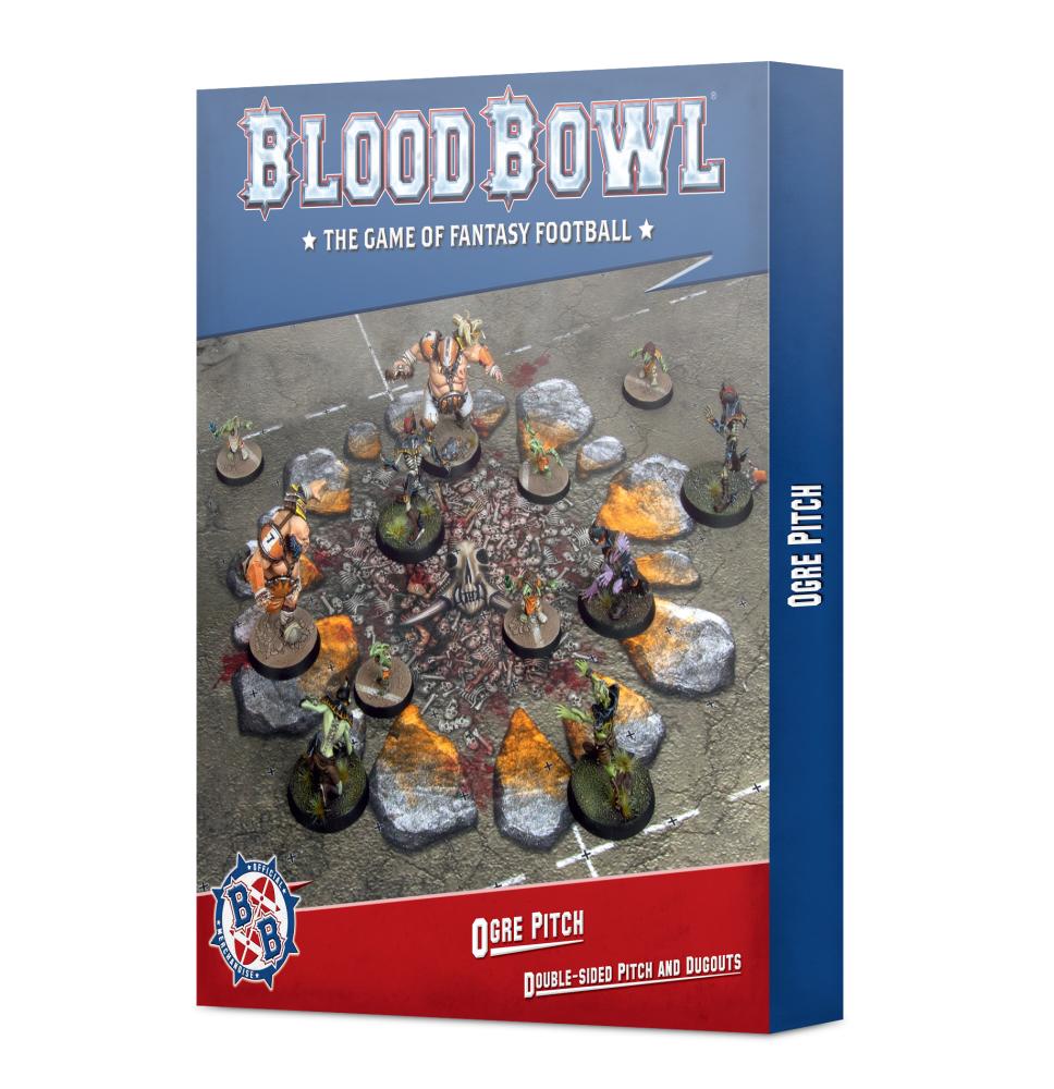 Blood Bowl: Ogre Team Pitch & Dugouts