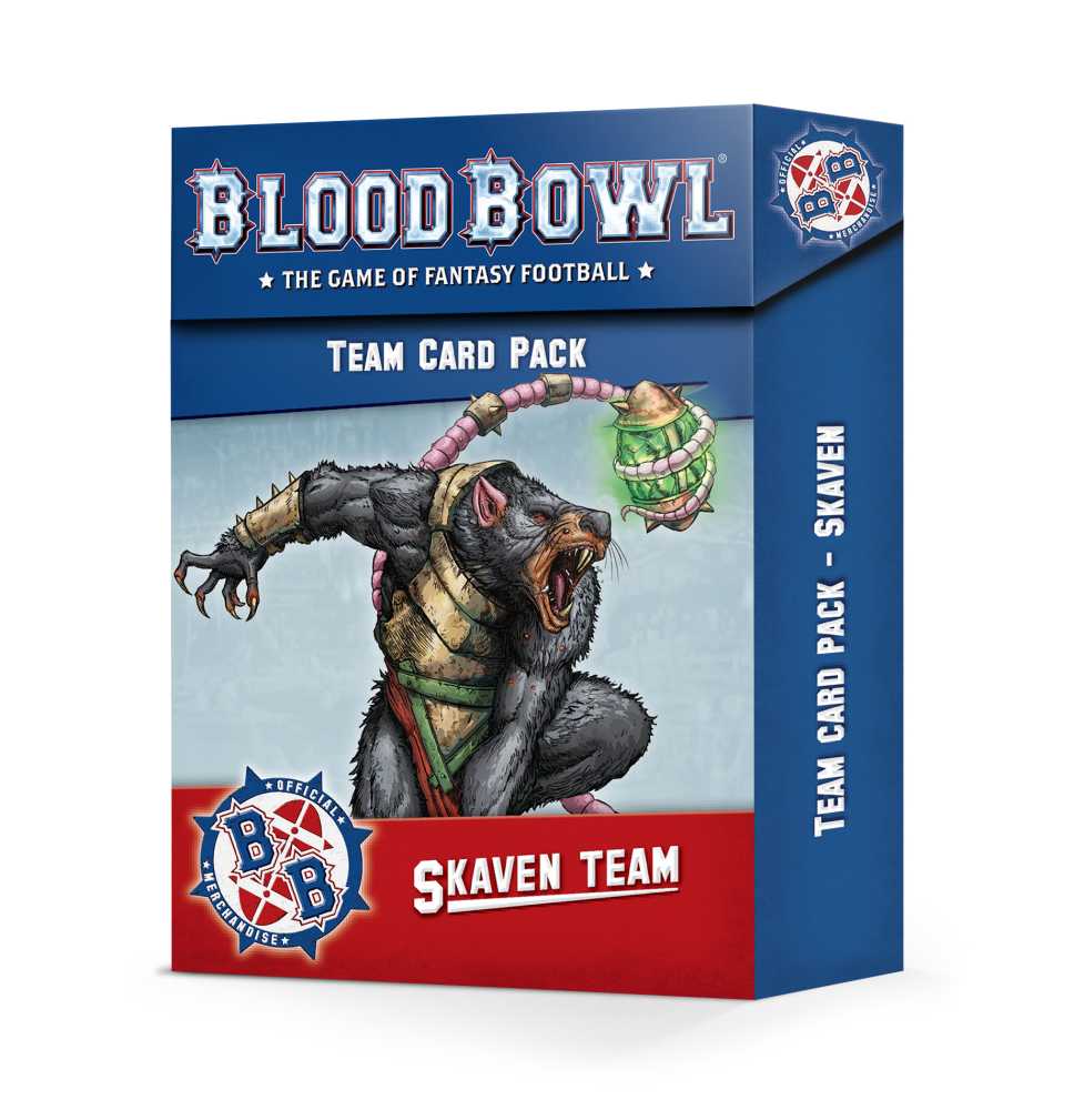 Blood Bowl: Skaven Team Card Pack