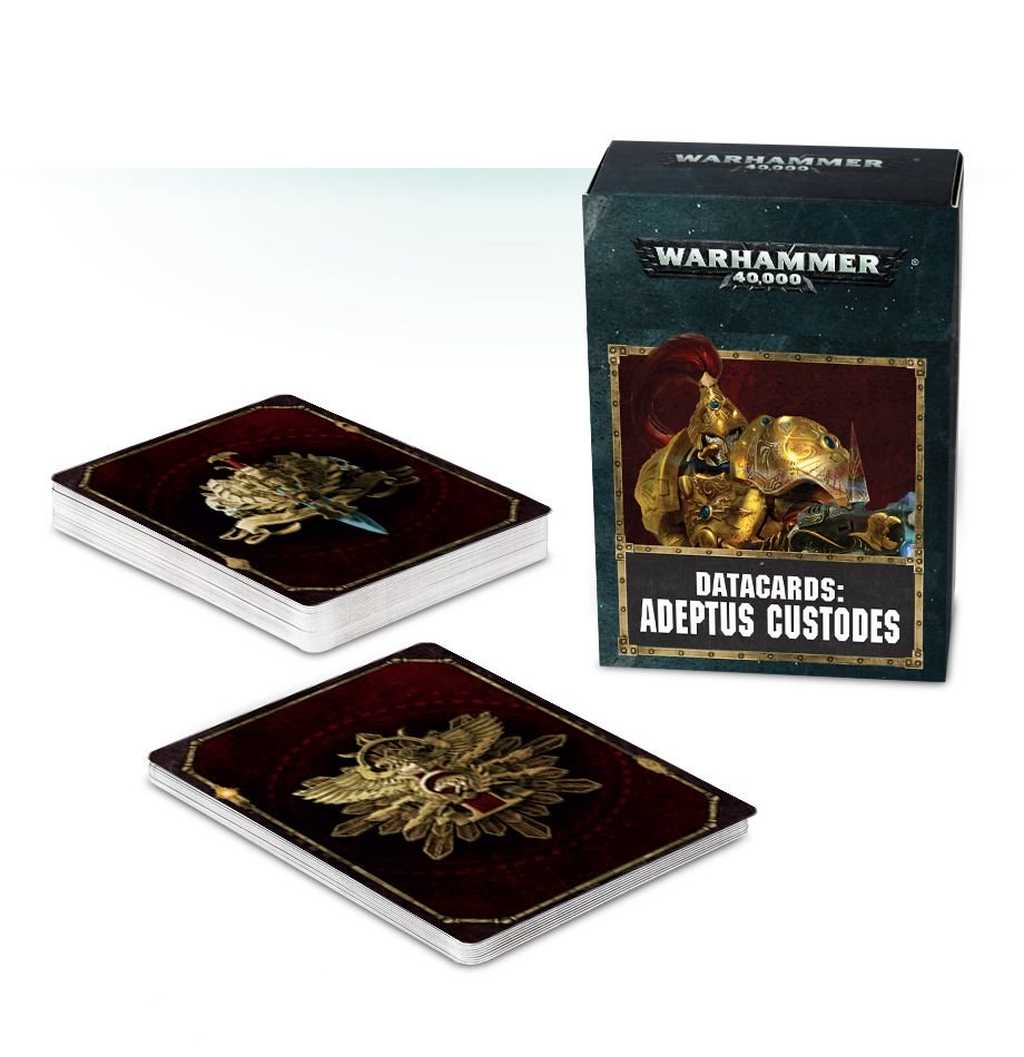 Datacards: Adeptus Custodes (8th Edition)