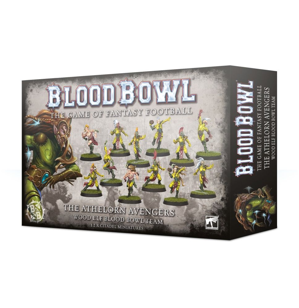 Blood Bowl: Athelorn Avengers Team (Wood Elves) (Box damaged)