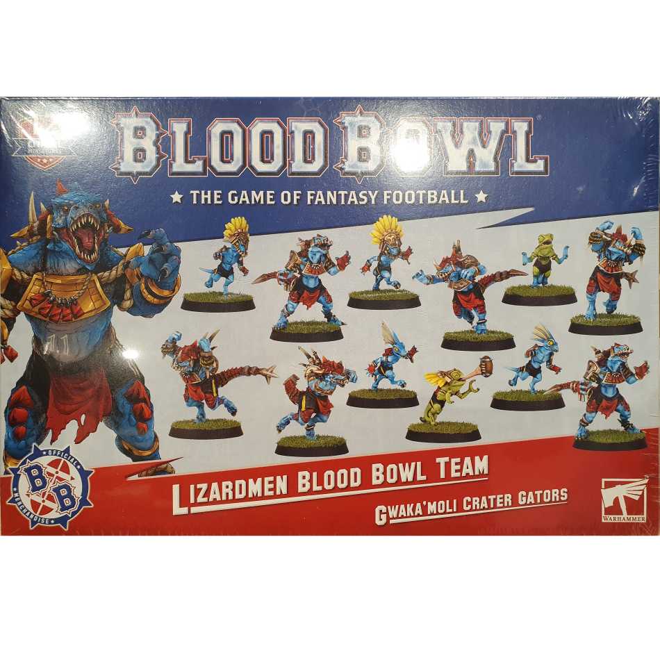 Blood Bowl: Gwaka'Moli Crater Gators Team (Lizardmen)