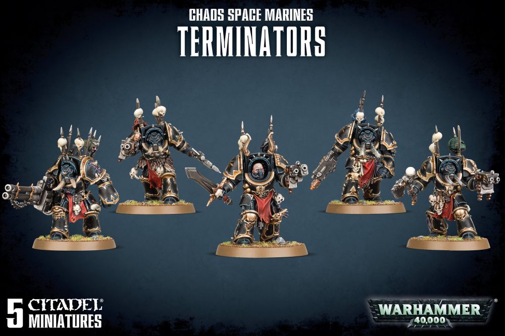 Chaos Space Marines: Terminators