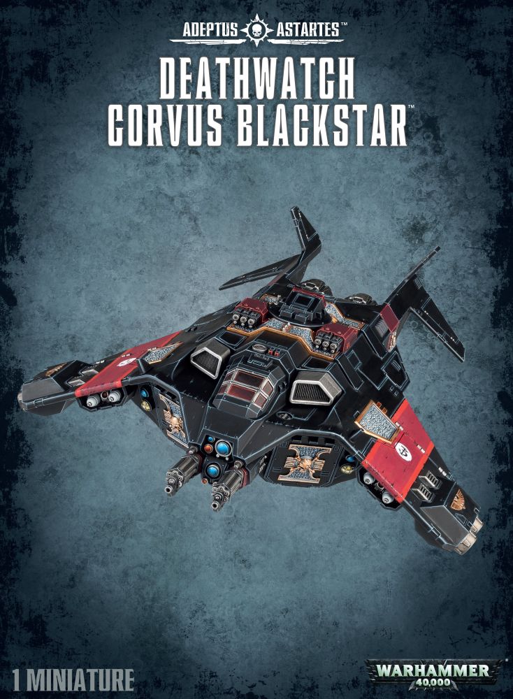 Deathwatch: Corvus Blackstar (Box damaged)