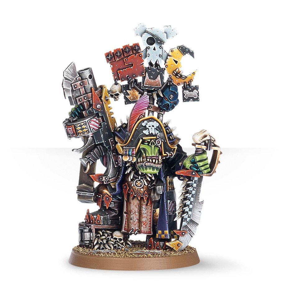 Orks: Kaptin Badrukk (Resin / Plain Packaging)