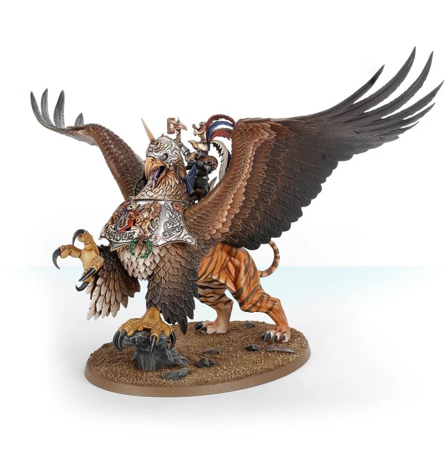 Karl Franz on Deathclaw / Battlemage on Griffon (Plain Packaging)