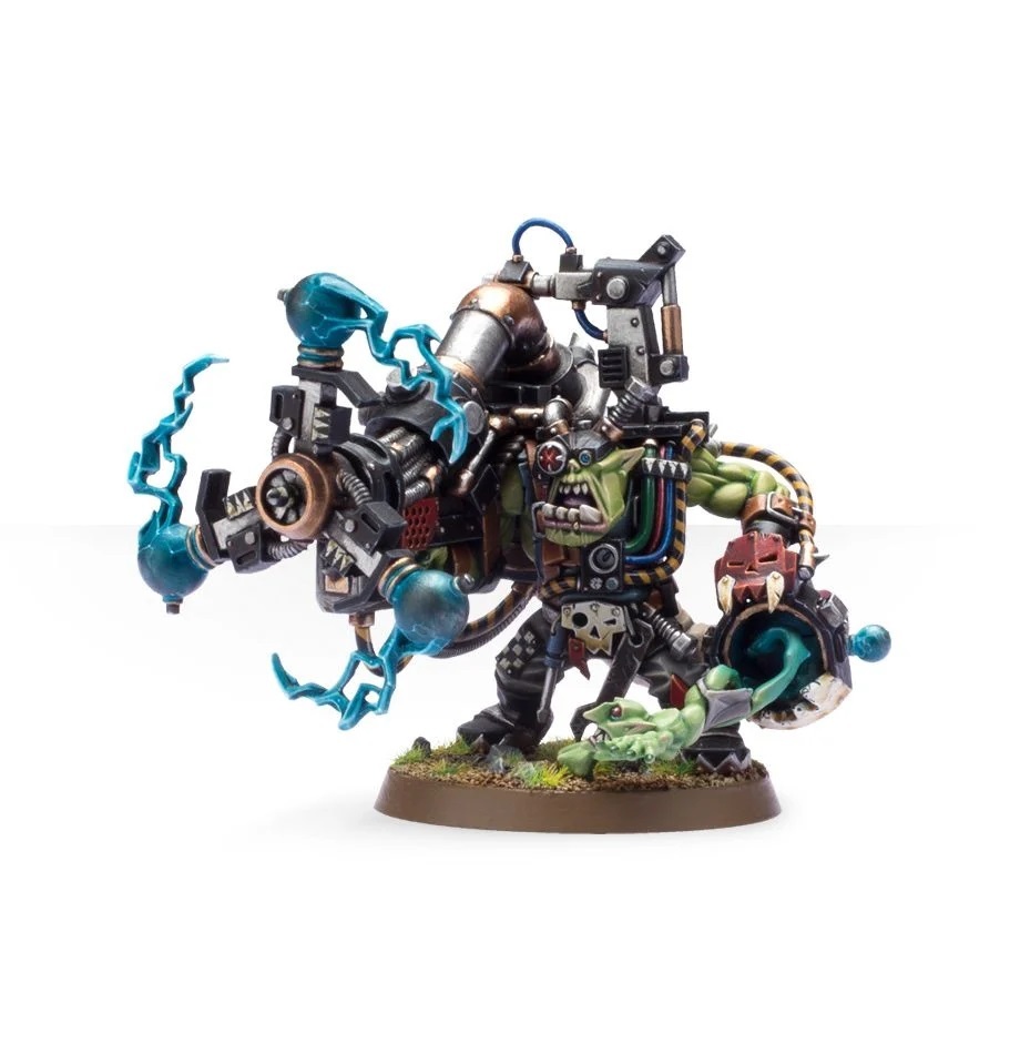 thumbnail image 2 of Orks Big Mek - Unpainted & Unassembled Warhammer 40k Miniature 2 of 10