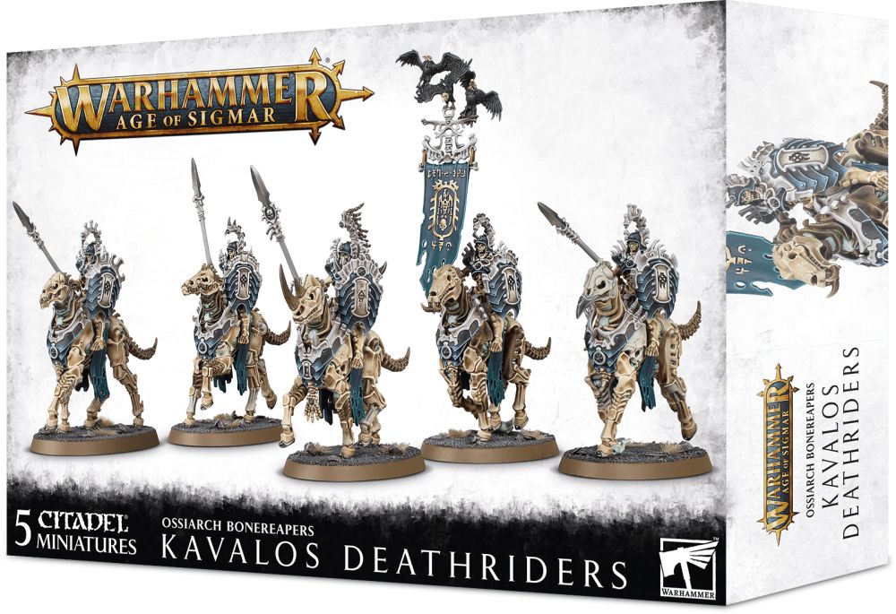 Ossiarch Bonereapers: Kavalos Deathriders