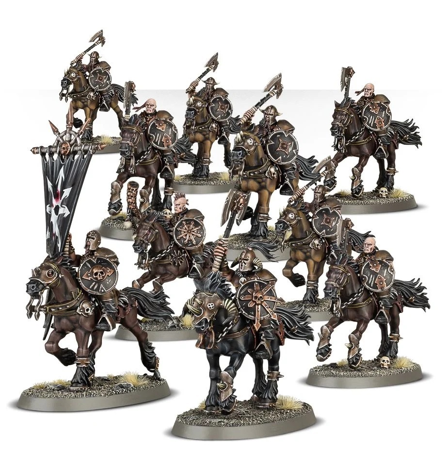 Slaves To Darkness: Chaos Marauder Horsemen (Plain Packaging)