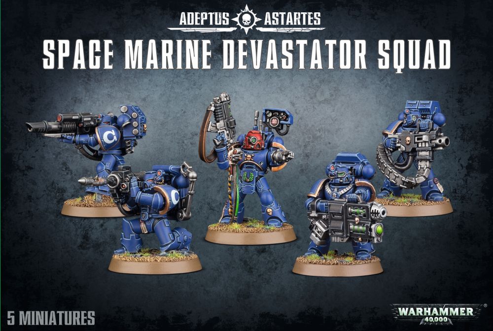 Space Marines: Centurion Devastator Squad