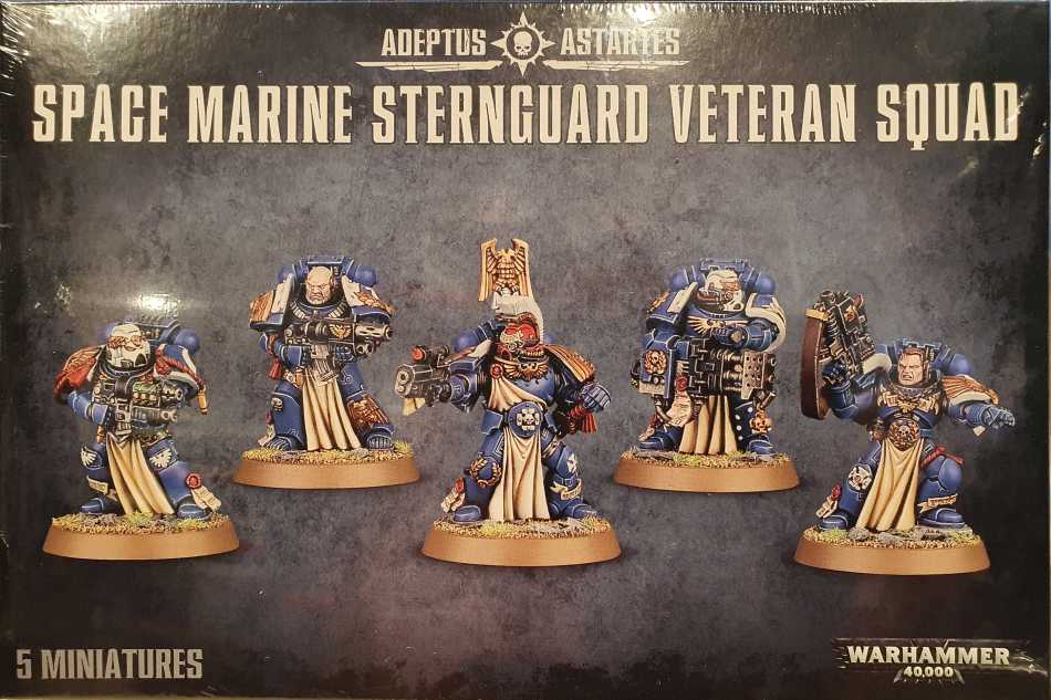 Warhammer 40K - Sternguard Veteran Squad - Space Marines - Citadel Finecast - Neuf