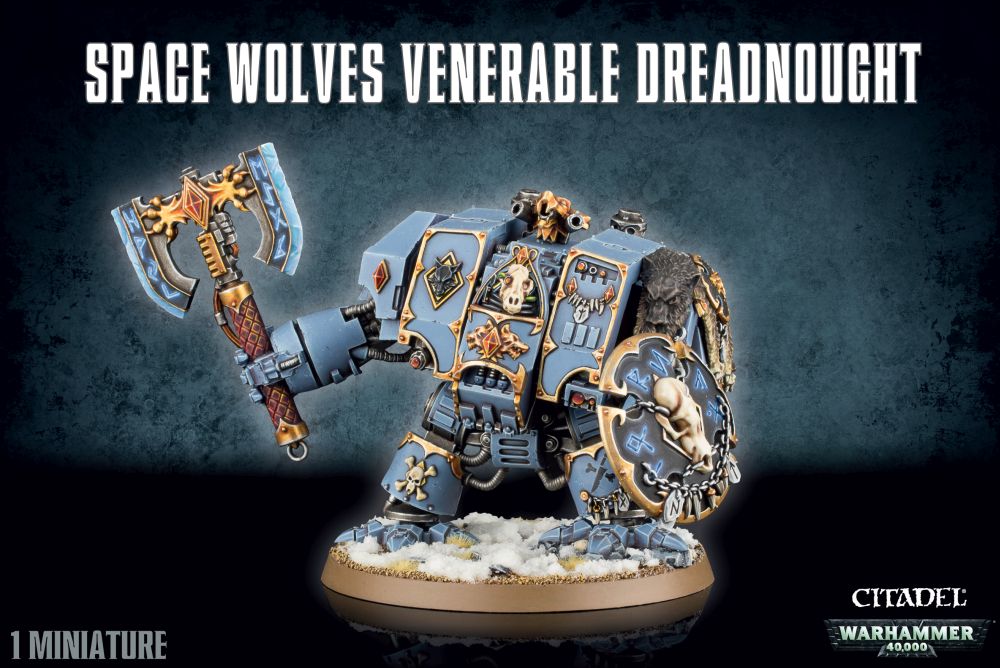 Space Wolves: Venerable Dreadnought