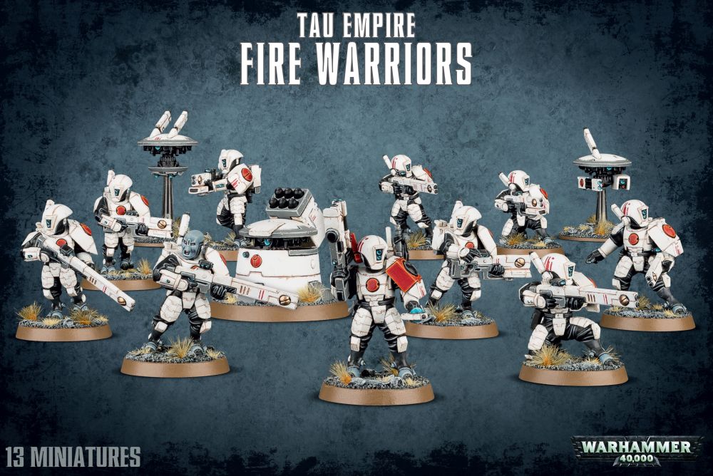 Tau Empire: Fire Warriors (Box damaged)
