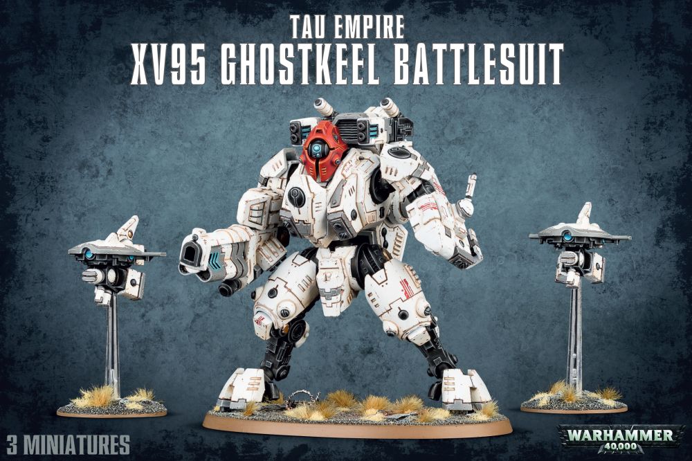Tau XV95 Ghostkeel Battlesuit (Box damaged)