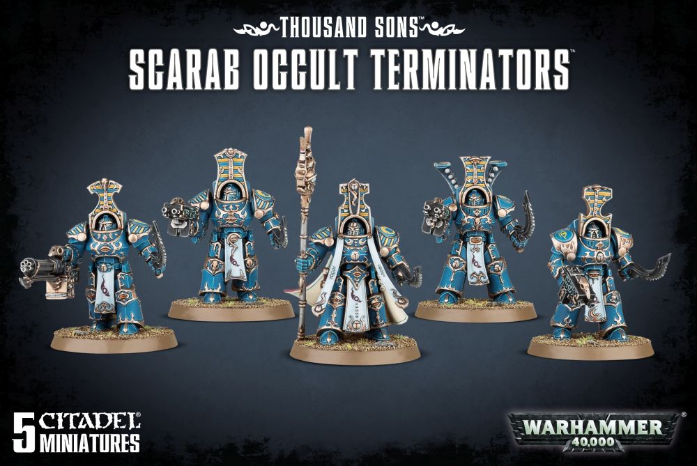 Thousand Sons Scarab Occult Terminators