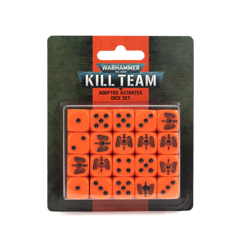 Kill Team: Adeptus Astartes Dice Set (Packaging damaged)