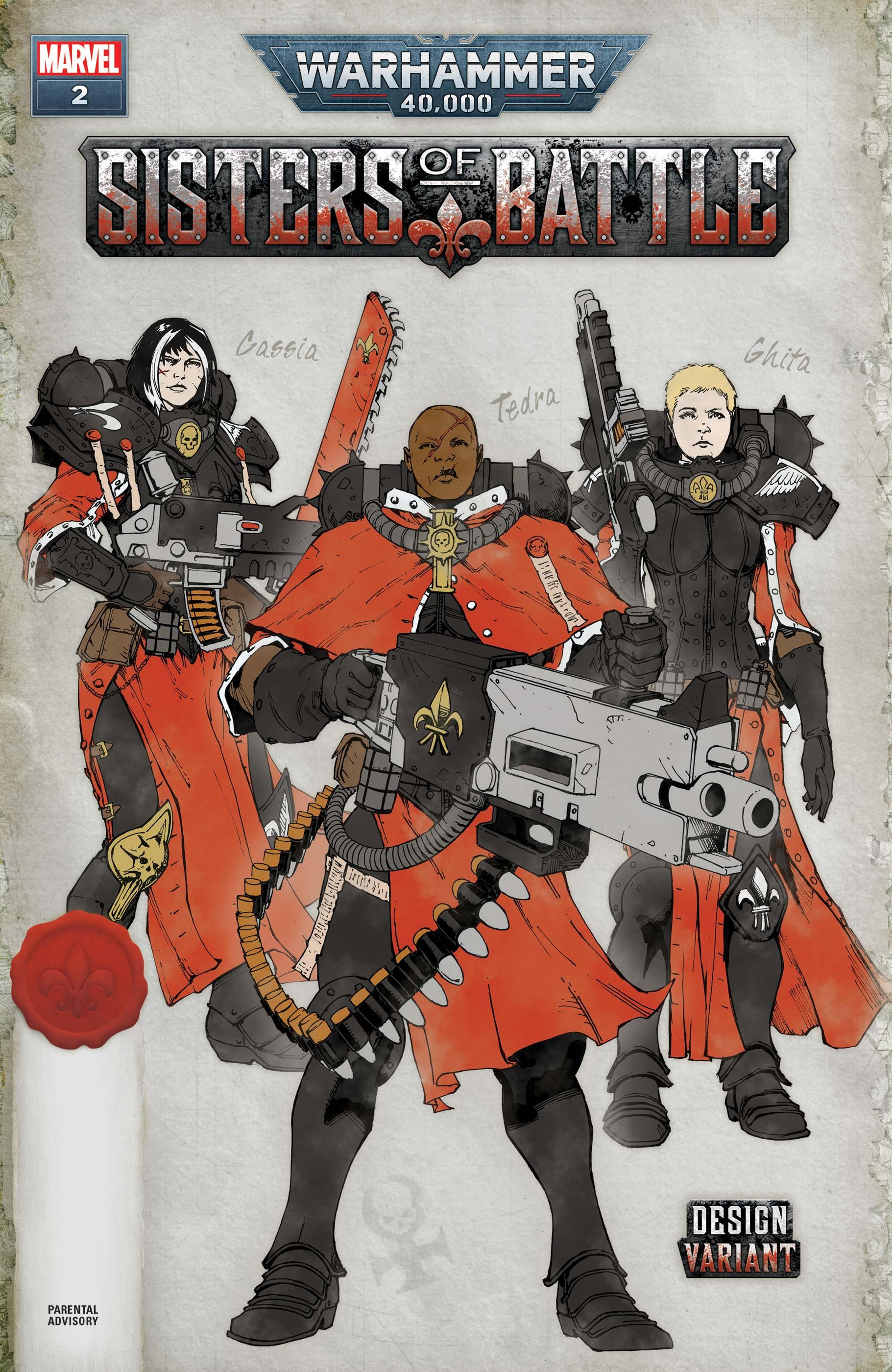 Warhammer 40,000: Sisters of Battle Comic Issue 2 (Variant Edition Alternative)
