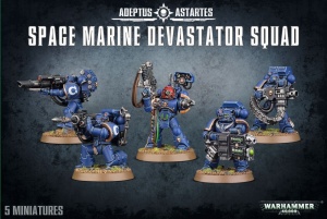 Space Marines: Centurion Devastator Squad